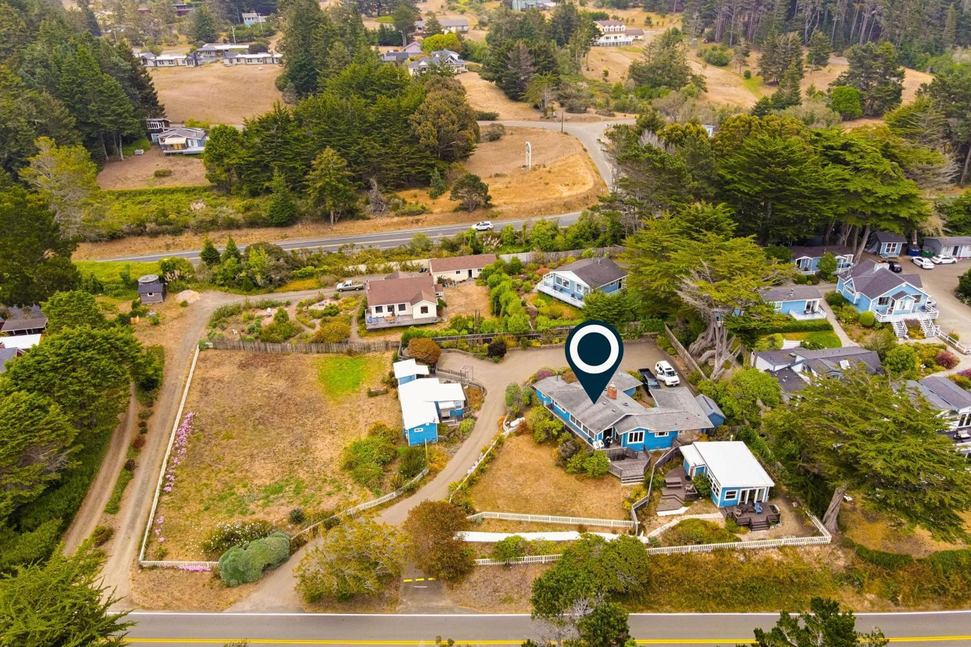 Headland Cove Retreat Villa Mendocino Kamer foto