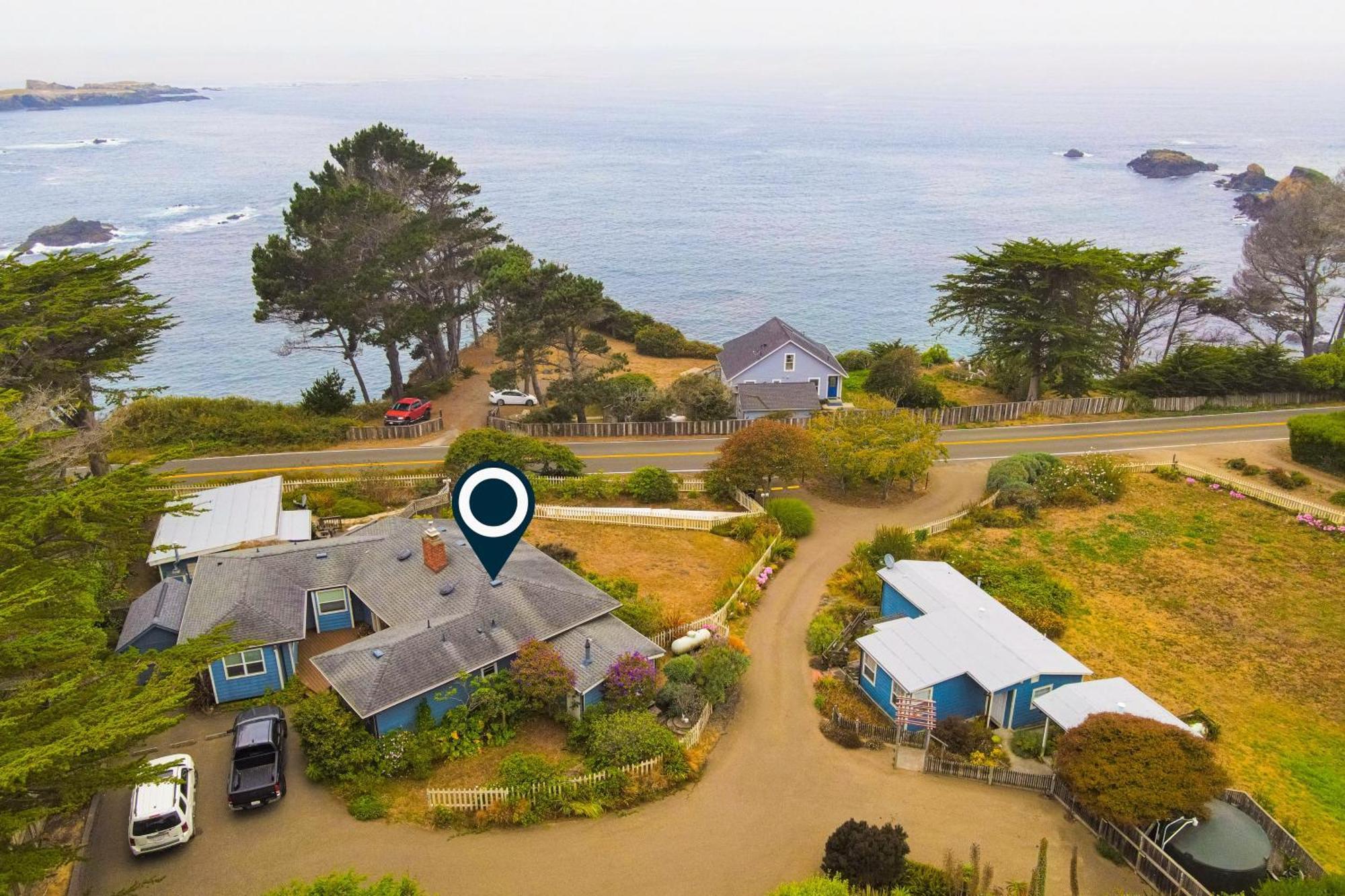 Headland Cove Retreat Villa Mendocino Kamer foto